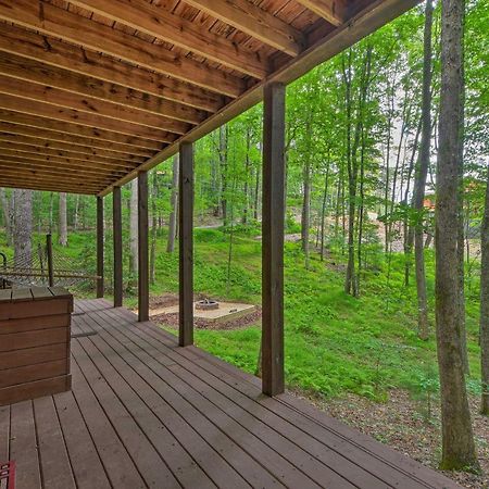 Pinot And Pine Chic Log Cabin About 5 Mi To Blue Ridge Εξωτερικό φωτογραφία