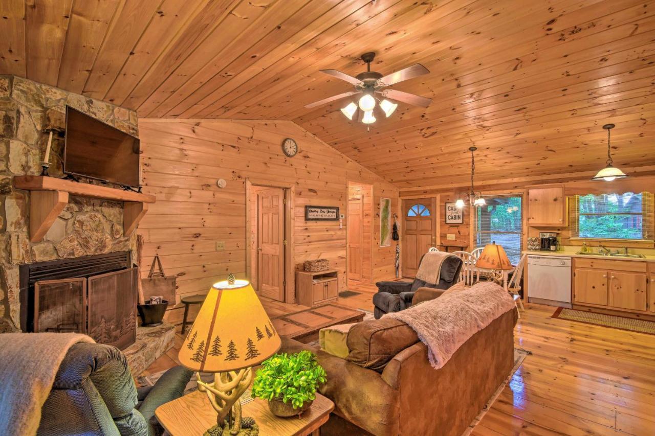 Pinot And Pine Chic Log Cabin About 5 Mi To Blue Ridge Εξωτερικό φωτογραφία