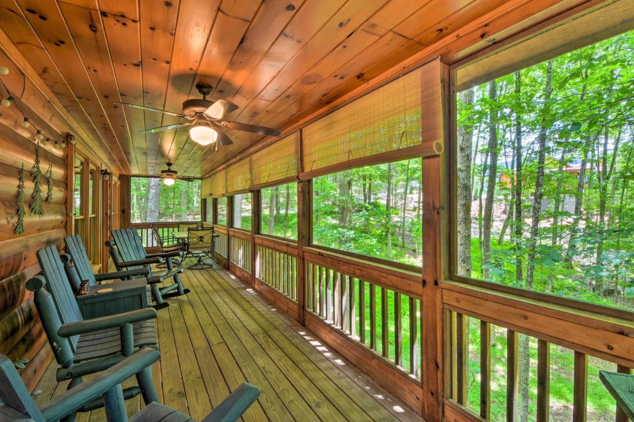 Pinot And Pine Chic Log Cabin About 5 Mi To Blue Ridge Εξωτερικό φωτογραφία