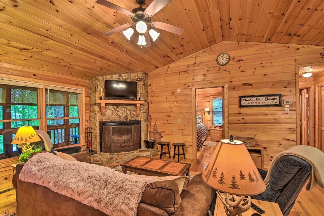 Pinot And Pine Chic Log Cabin About 5 Mi To Blue Ridge Εξωτερικό φωτογραφία