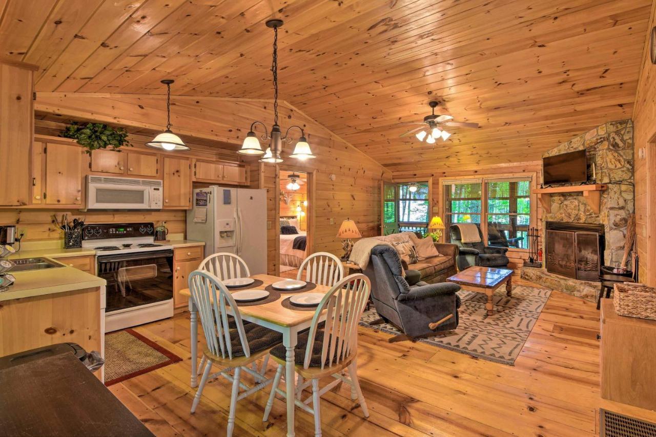 Pinot And Pine Chic Log Cabin About 5 Mi To Blue Ridge Εξωτερικό φωτογραφία