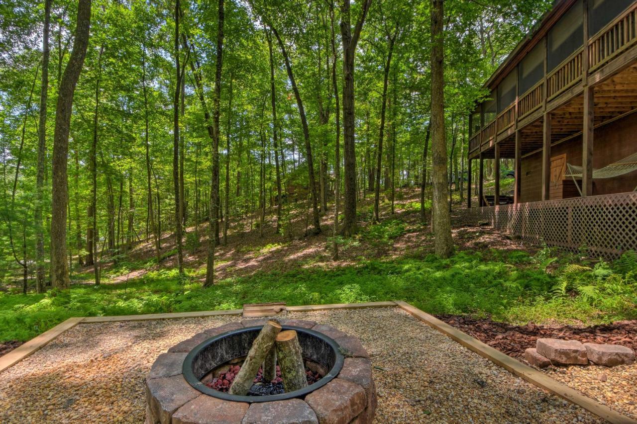 Pinot And Pine Chic Log Cabin About 5 Mi To Blue Ridge Εξωτερικό φωτογραφία