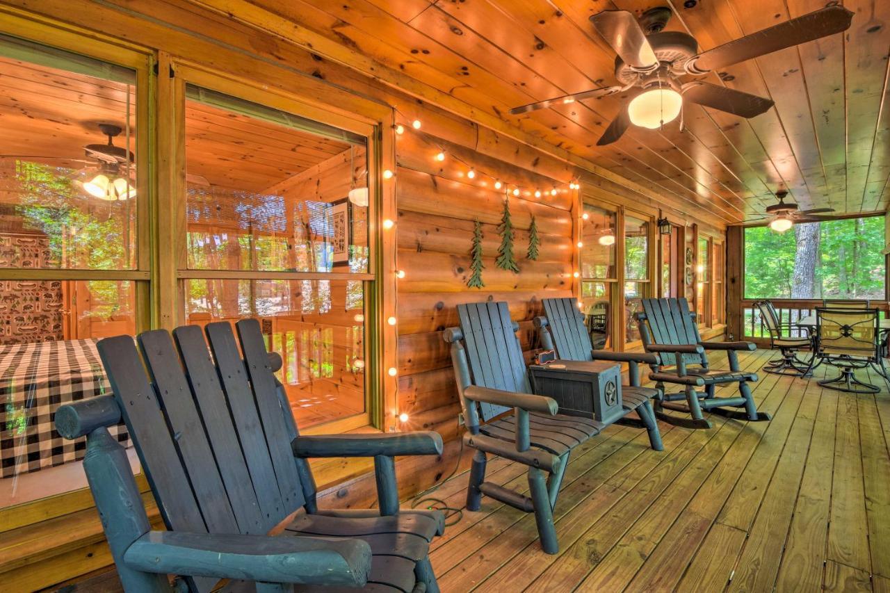 Pinot And Pine Chic Log Cabin About 5 Mi To Blue Ridge Εξωτερικό φωτογραφία