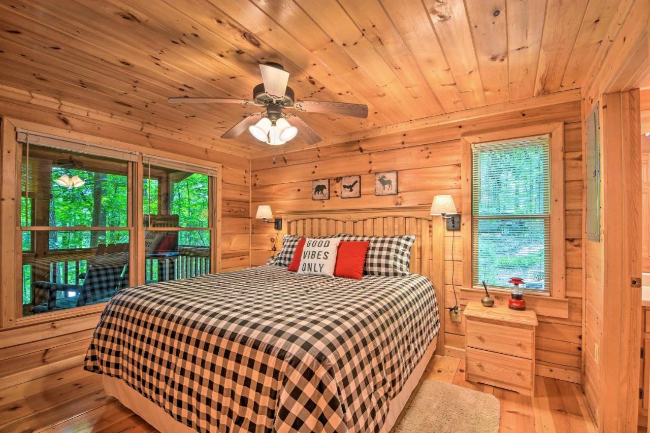 Pinot And Pine Chic Log Cabin About 5 Mi To Blue Ridge Εξωτερικό φωτογραφία