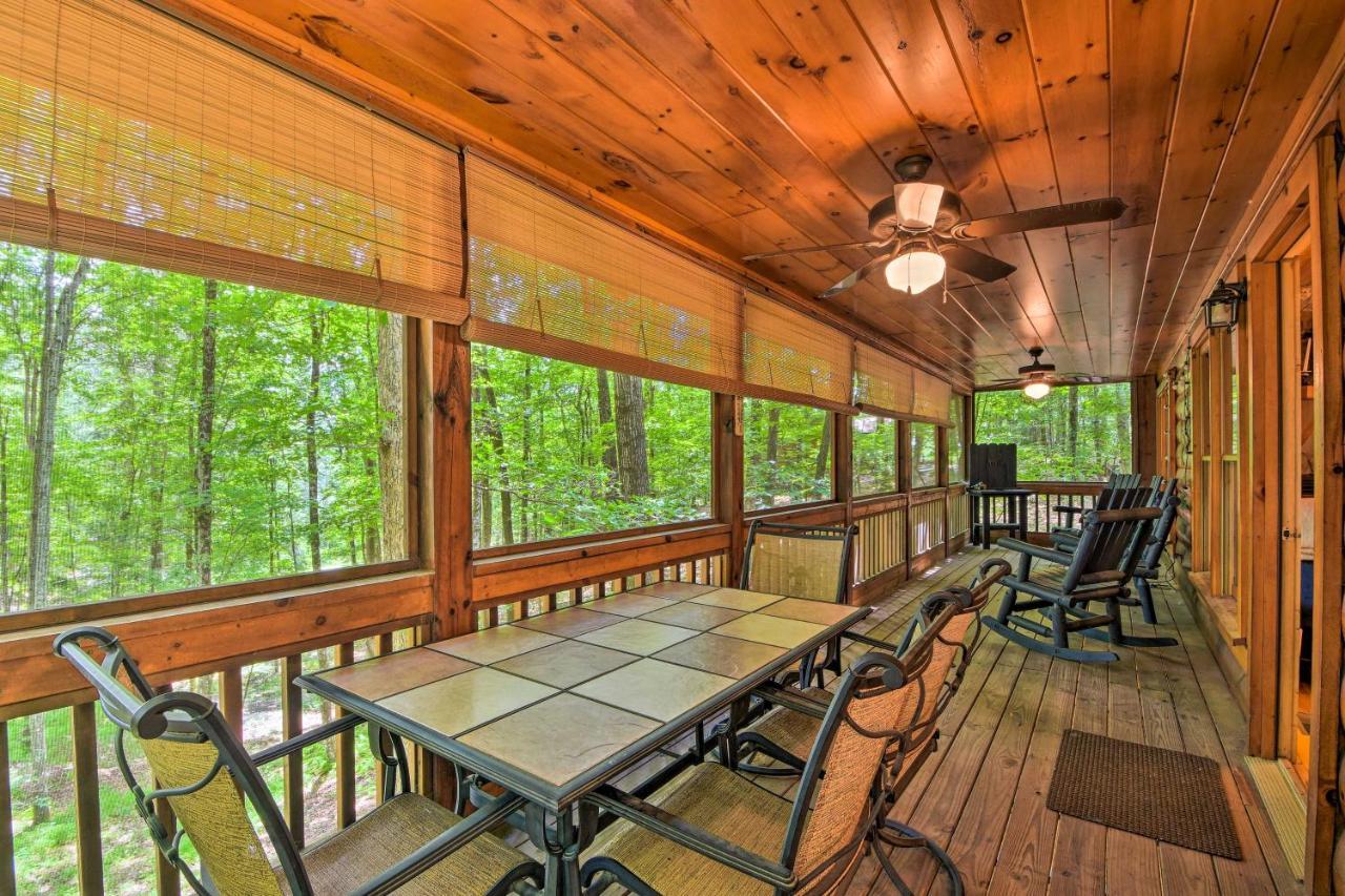 Pinot And Pine Chic Log Cabin About 5 Mi To Blue Ridge Εξωτερικό φωτογραφία
